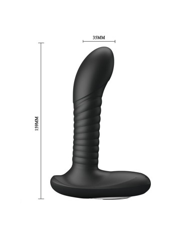 Masajeador Prostatico con Vibracion y Bolas Rotadoras