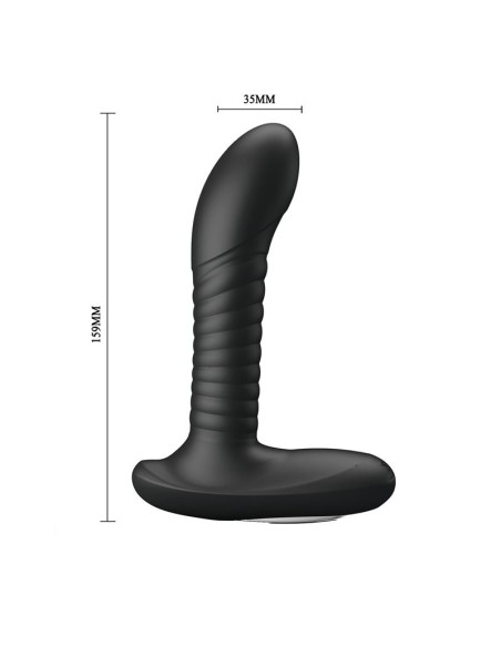 Masajeador Prostatico con Vibracion y Bolas Rotadoras