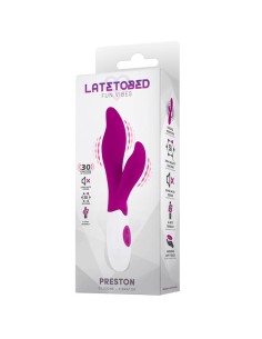 Preston Vibrador con Estimulador Silicona 2