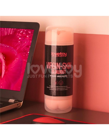 Masturbador Masculino Virgin skin Vagina y Ano
