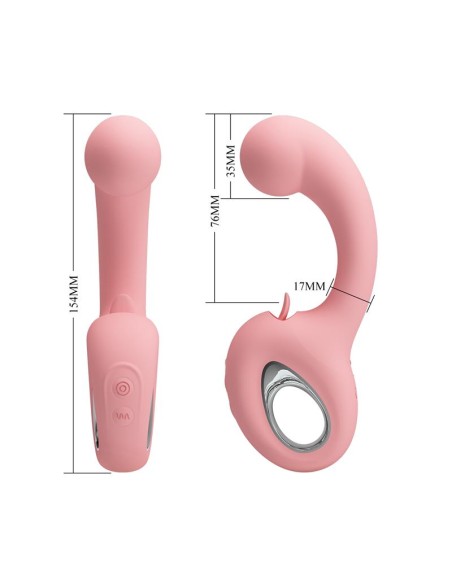 Erynnyes Vibrador con Lengua Estimuladora