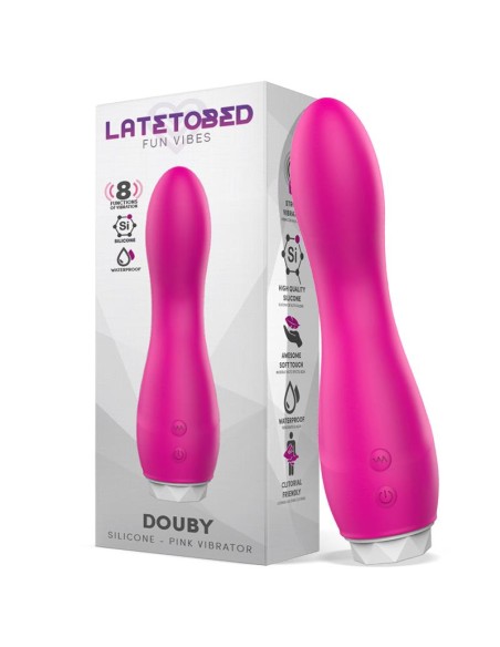 Douby Vibrador Silicona Rosa