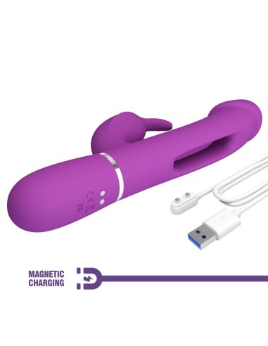 Kampas Vibrador con Lengua Lila