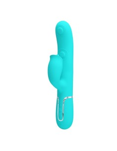 Gigi Vibrador con Licking y Thumping Turquesa 2