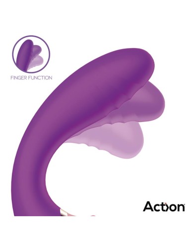 Two Lovers 3 in 1 Vibrador con Finger y Succion