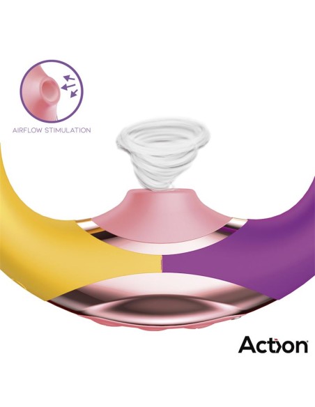 Two Lovers 3 in 1 Vibrador con Finger y Succion