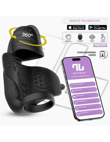Zonte Masturbador con Rotacion y Vibracion con App