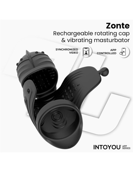 Zonte Masturbador con Rotacion y Vibracion con App