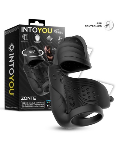 Zonte Masturbador con Rotacion y Vibracion con App