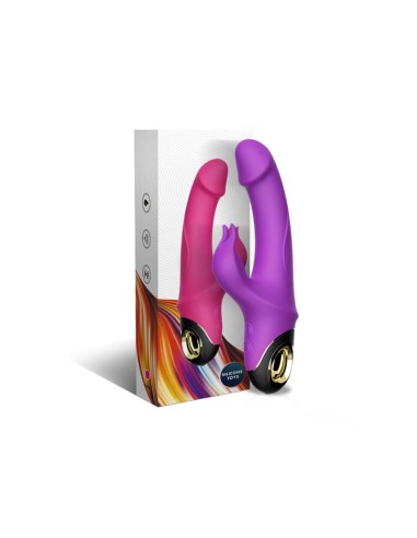 Vibrador con Rotacion 360º Purpura