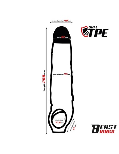 Funda para el Pene 28 cm
