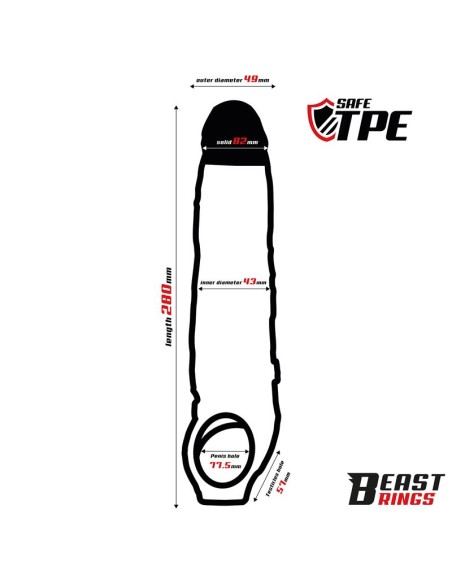Funda para el Pene 28 cm