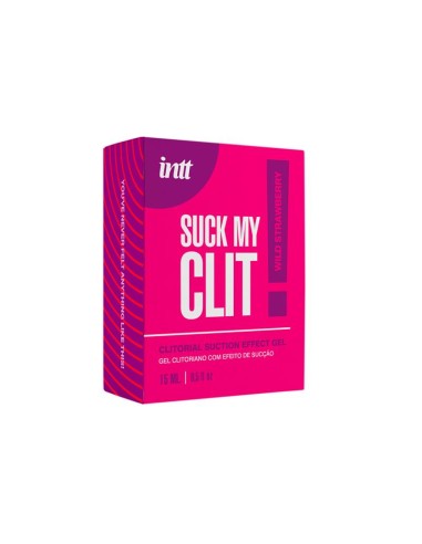 Suck My Clit Fresa Salvaje Succion Gel