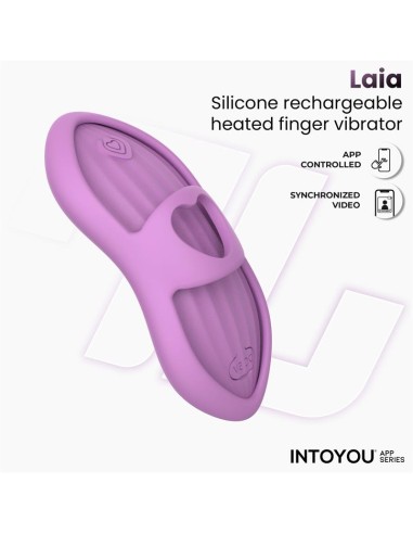 Laia Estimulador de Dedo con Calor y Funda con APP Lavanda