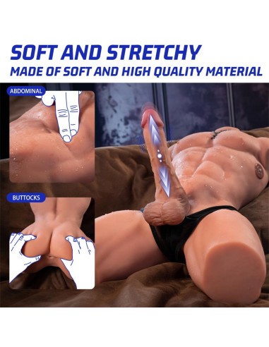 Henry Torso con Dildo Desmontable Thrusting y APP 157 kg