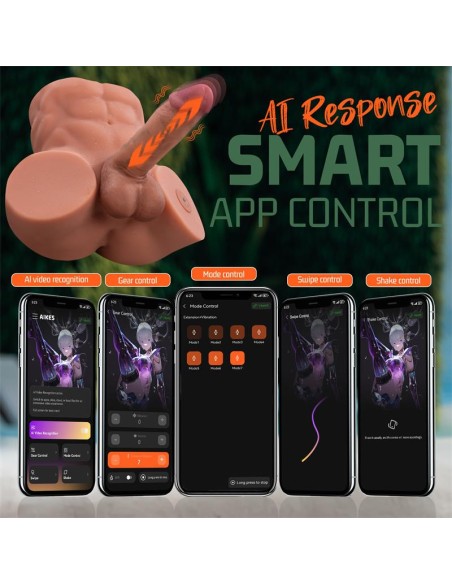 Gretel Semi Torso con Dildo Desmontable Thrusting y APP 6 kg