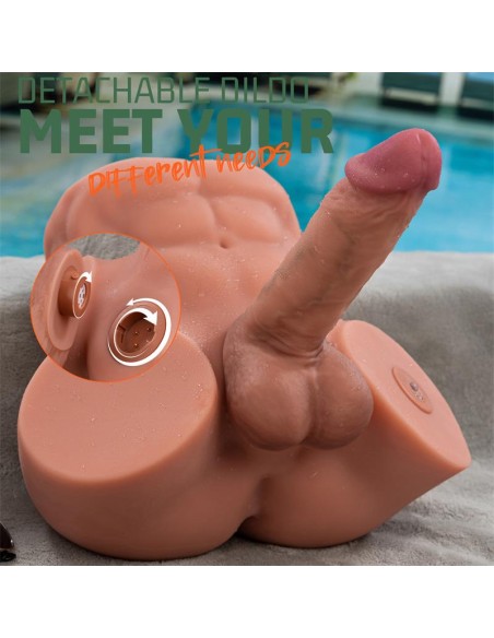 Gretel Semi Torso con Dildo Desmontable Thrusting y APP 6 kg