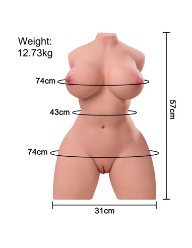 Alanna Torso con Thrusting Esqueleto Interno y APP 1273 kg