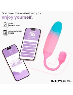 NexEgg Motion Huevo Vibrador con Thrusting App Rosa Turquesa 2