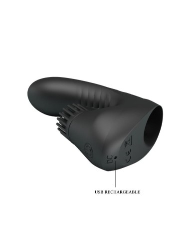 Estimulador Rotacion Magic Drill USB Silicona