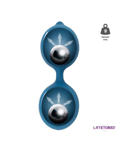 Misha Bola Kegel Doble con Peso Interno