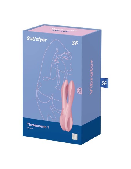 Vibrador Threesome 1 Rosa