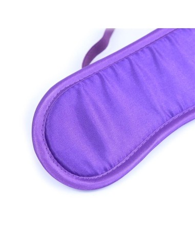 Antifaz de Saten Purpura