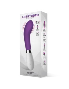 Benty Vibrador Silicona Purpura 2
