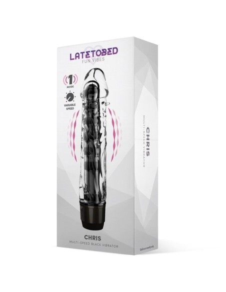 Chris Vibrador Multi Velocidad Negro