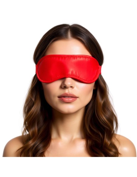 Antifaz de Saten Rojo