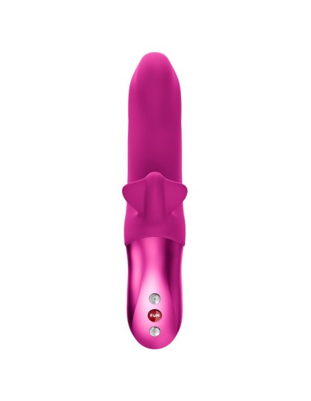Bi Stronic Fusion Vibrador con Thrusting y Pulsacion Magenta