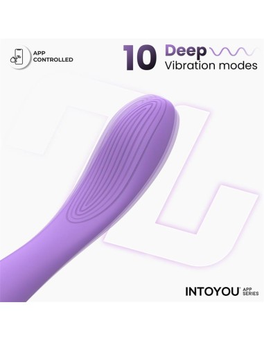Neya Vibrador Punto G con APP Purpura