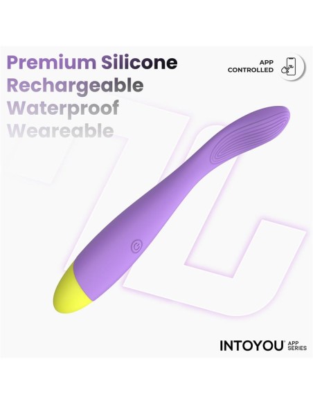 Neya Vibrador Punto G con APP Purpura