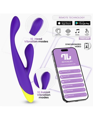 Lyra Vibrador Punto G con APP Purpura