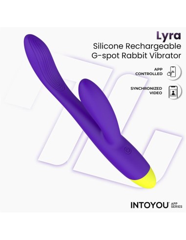 Lyra Vibrador Punto G con APP Purpura