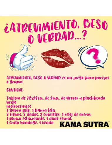 Juego de Atrevimiento Beso y Verdad