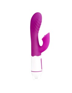 Billy Vibrador USB 36 Funciones Silicona Purpura 2
