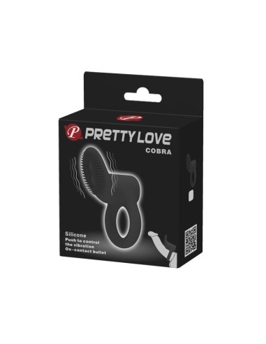 Cobra Anillo para el Pene con Vibracion