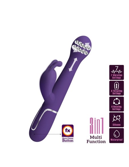 Dejon Vibrador con Thursting y Rotacion Twinkled