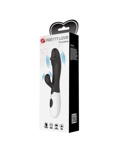 Vibrador Snappy 30 funciones Negro