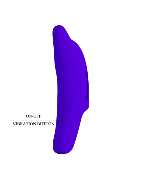 Estimulador de Dedo con Vibracion Delphini Honey