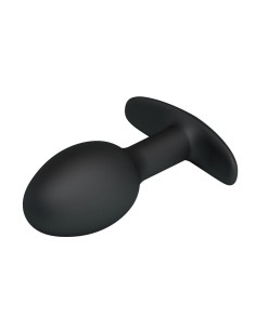 Plug Anal Silicona Negro con Bola 2