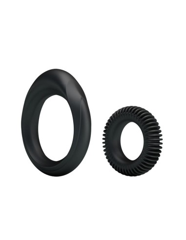 Manhood Set de 2 Anillo para el Pene