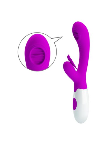 Moth Vibrador con Lengua Tickling