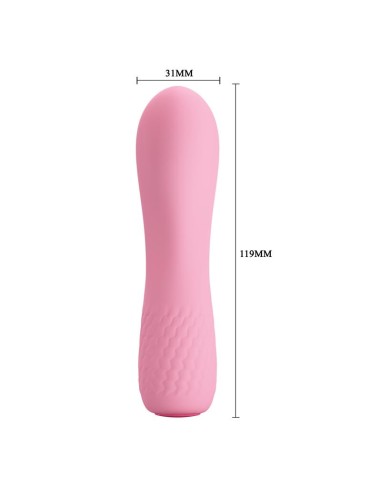 Alice Vibrador 12 funciones Rosa Claro