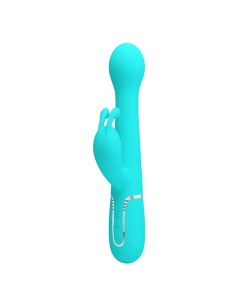 Vibrador con Thrusting y Bolas Rotatorias Dejon Azul 2