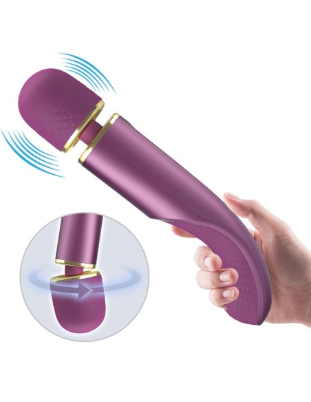 Masajeador USB Silicona Purpura