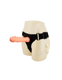 Arnes con Dildo Hueco Jessica 18 cm 2