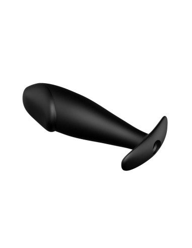 Plug Anal Negro con Mando