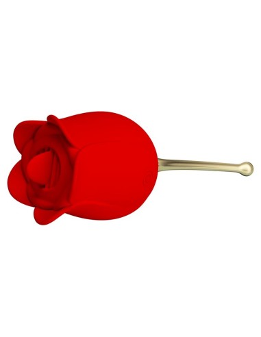 Rose Lover Estimulador con Vibracion y Licking